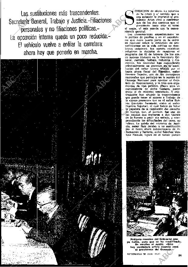 BLANCO Y NEGRO MADRID 15-03-1975 página 21