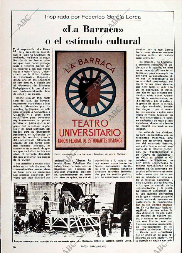 BLANCO Y NEGRO MADRID 15-03-1975 página 70