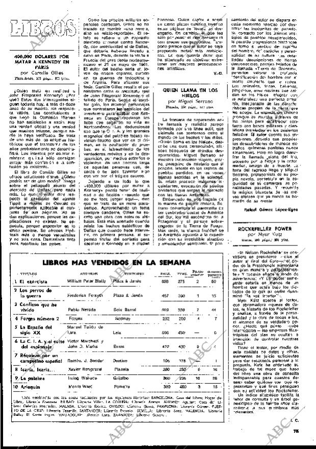 BLANCO Y NEGRO MADRID 15-03-1975 página 75