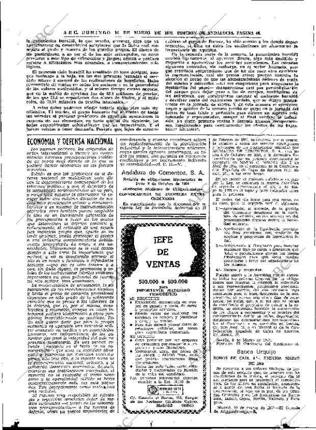 ABC SEVILLA 16-03-1975 página 46
