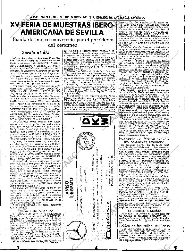 ABC SEVILLA 16-03-1975 página 49