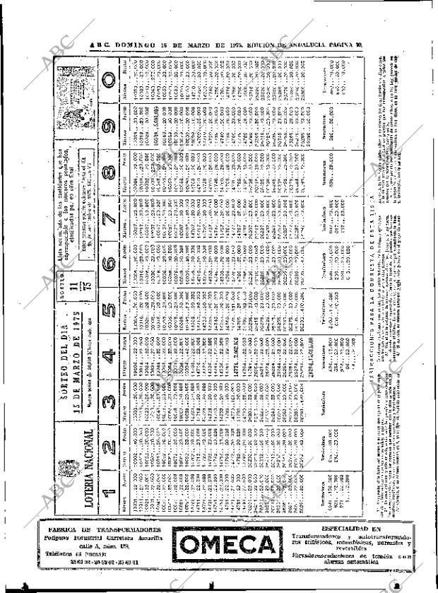 ABC SEVILLA 16-03-1975 página 70