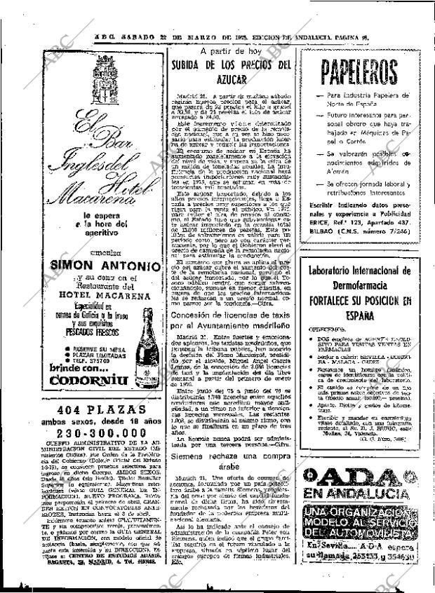 ABC SEVILLA 22-03-1975 página 48