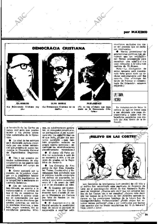 BLANCO Y NEGRO MADRID 22-03-1975 página 25