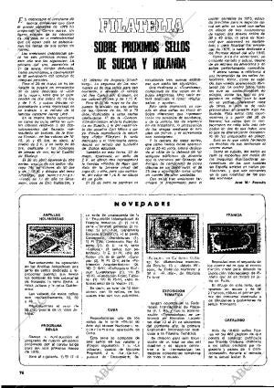 BLANCO Y NEGRO MADRID 22-03-1975 página 76