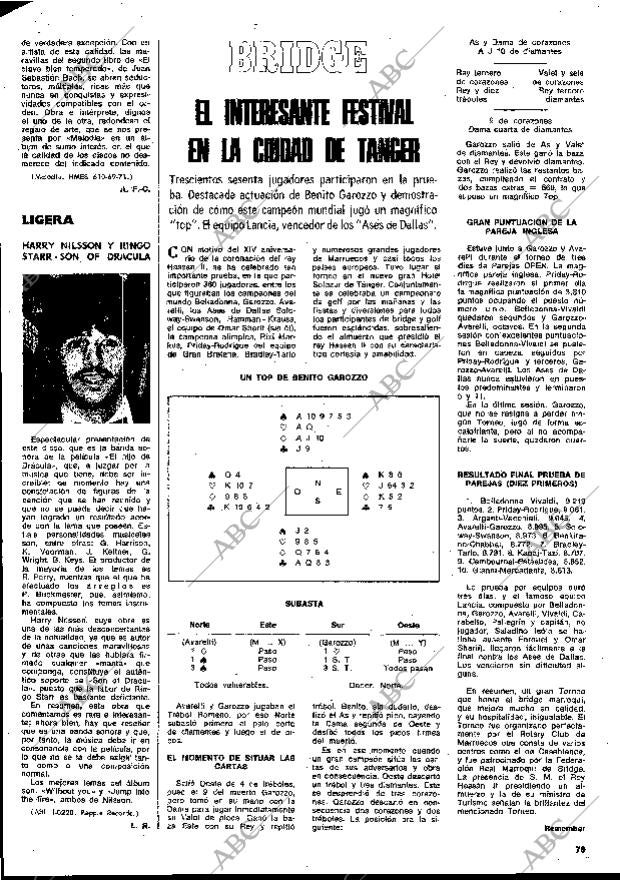 BLANCO Y NEGRO MADRID 22-03-1975 página 79