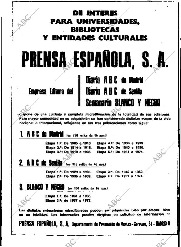 ABC MADRID 23-03-1975 página 106