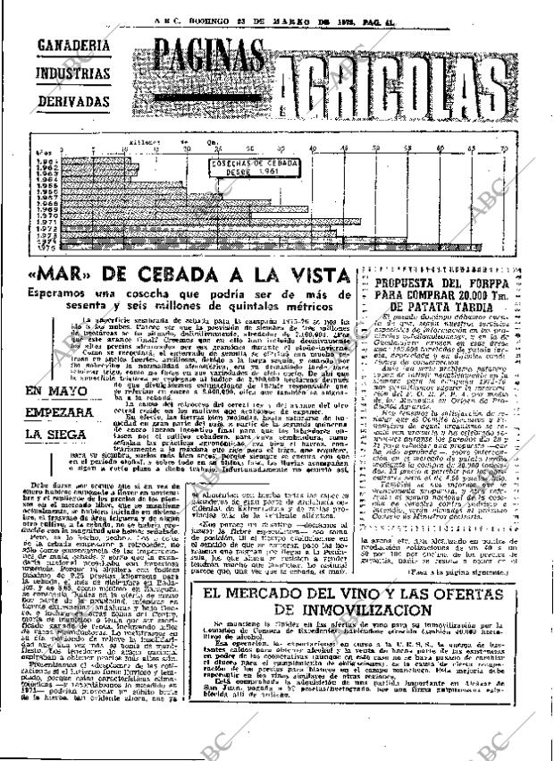 ABC MADRID 23-03-1975 página 41