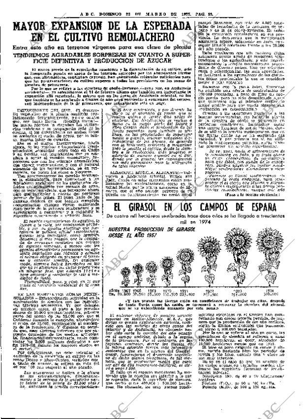 ABC MADRID 23-03-1975 página 43
