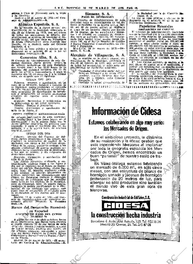 ABC MADRID 23-03-1975 página 49