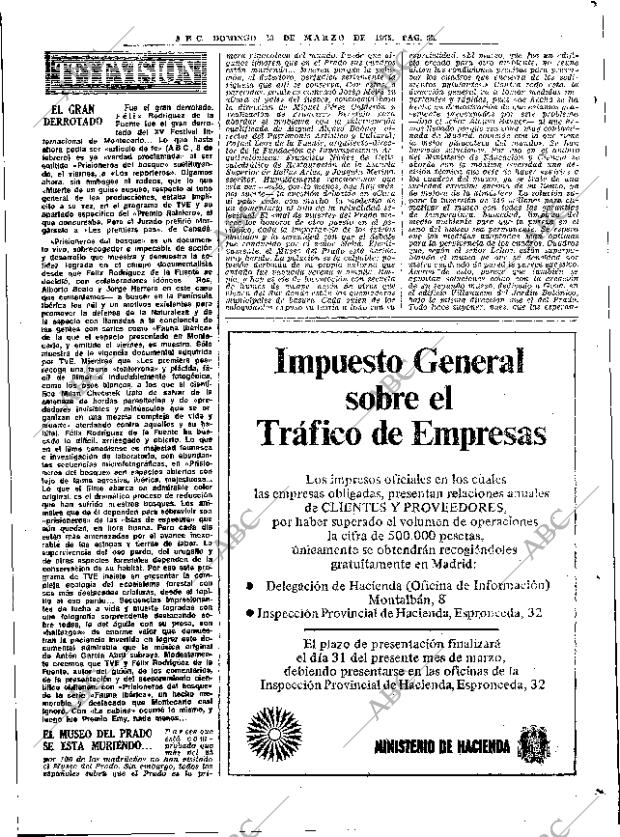 ABC MADRID 23-03-1975 página 55