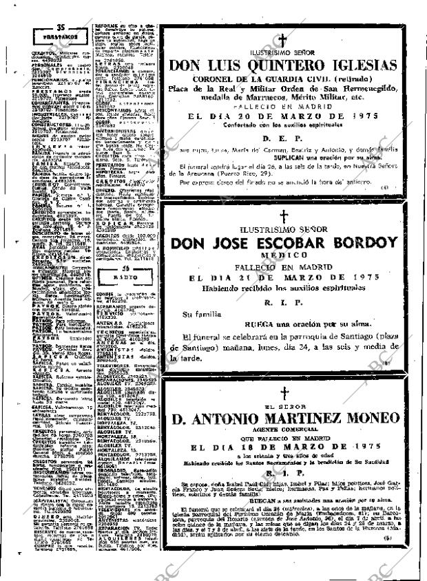 ABC MADRID 23-03-1975 página 76