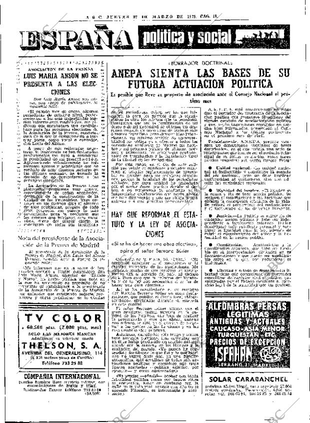 ABC MADRID 27-03-1975 página 19