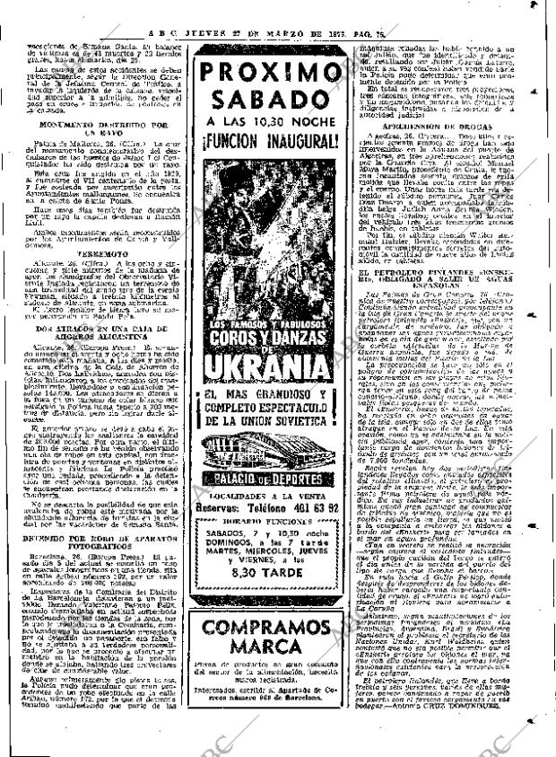 ABC MADRID 27-03-1975 página 75