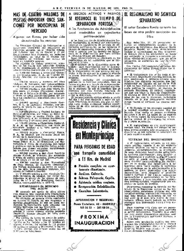 ABC MADRID 28-03-1975 página 20