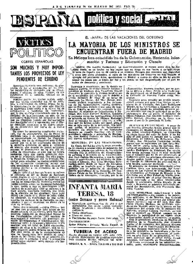 ABC MADRID 28-03-1975 página 21