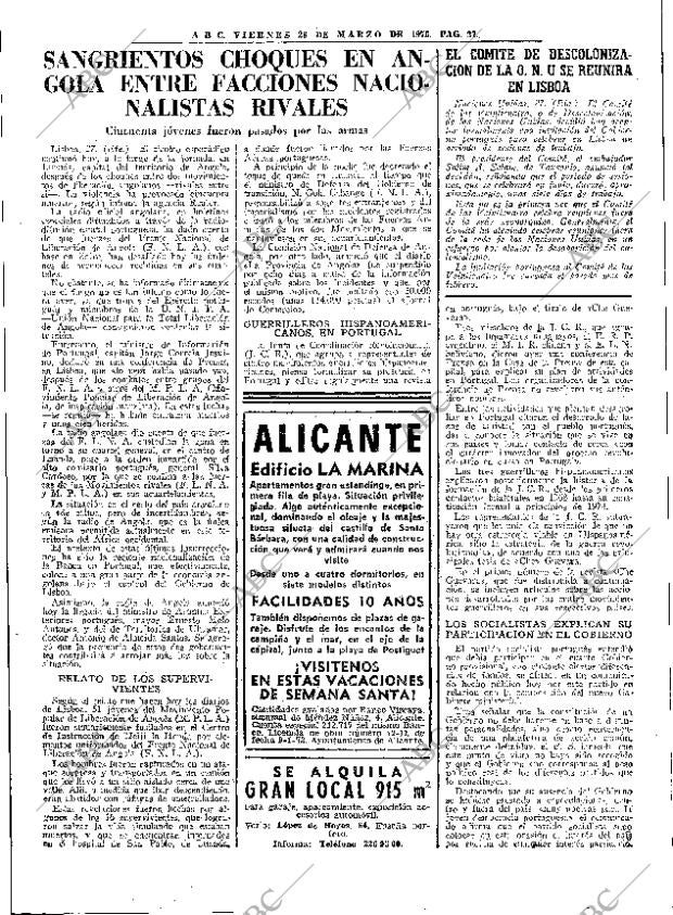 ABC MADRID 28-03-1975 página 27