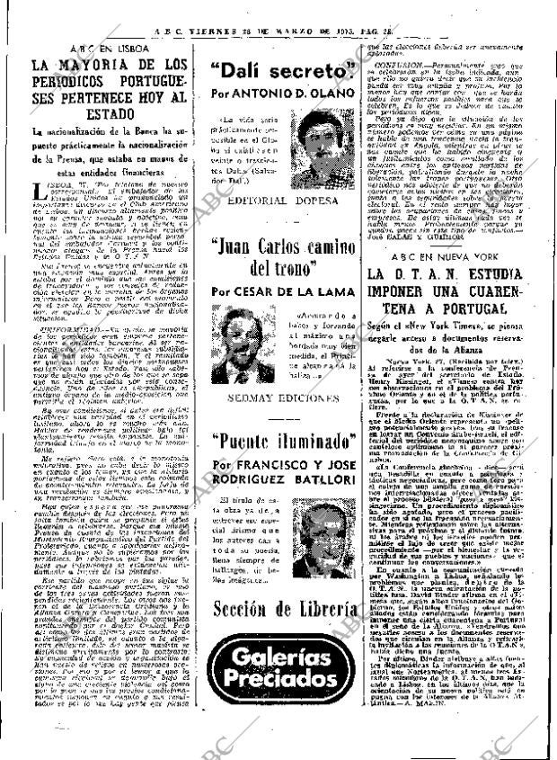 ABC MADRID 28-03-1975 página 28
