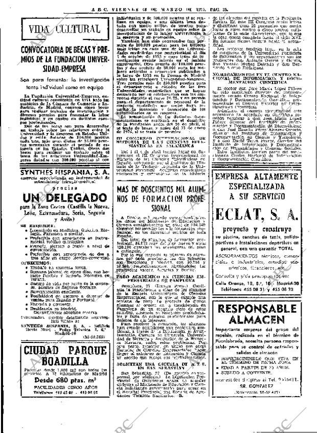 ABC MADRID 28-03-1975 página 35