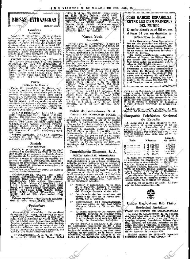 ABC MADRID 28-03-1975 página 40