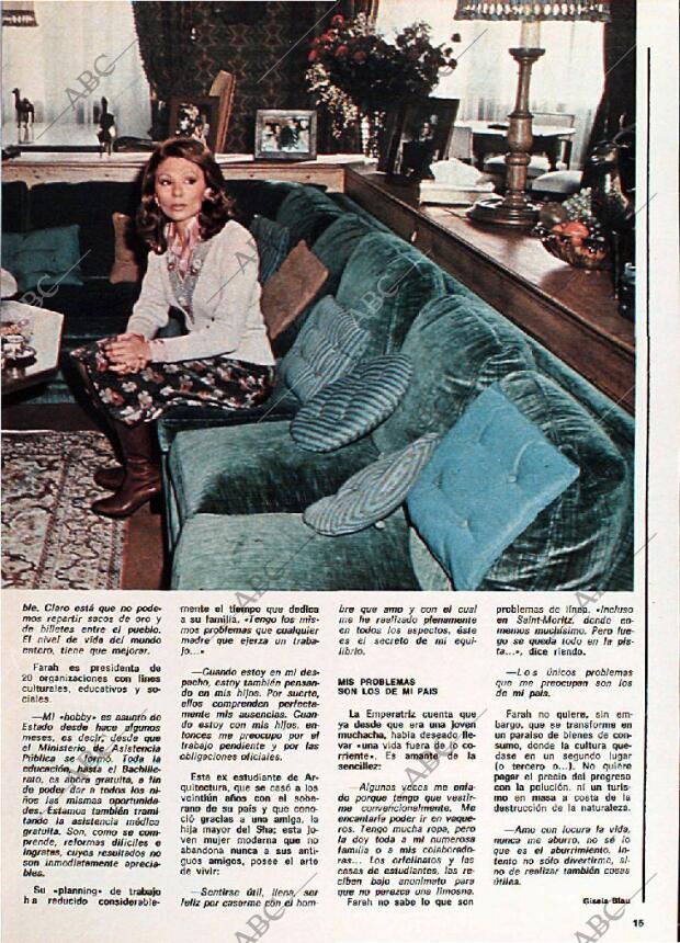 BLANCO Y NEGRO MADRID 29-03-1975 página 15