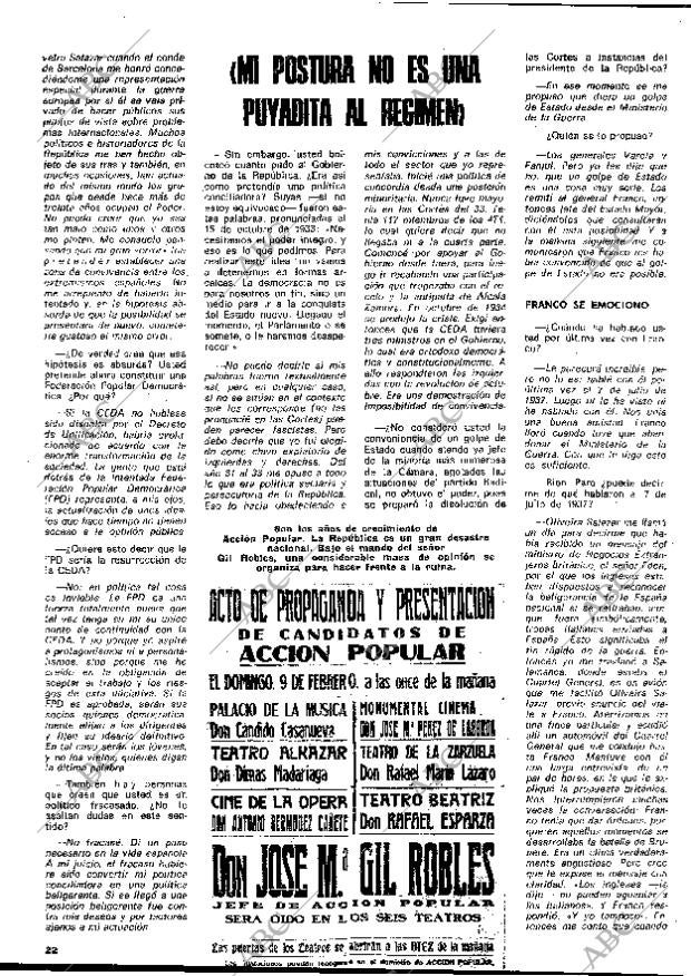 BLANCO Y NEGRO MADRID 29-03-1975 página 22