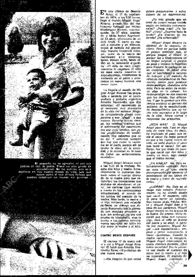 BLANCO Y NEGRO MADRID 29-03-1975 página 33