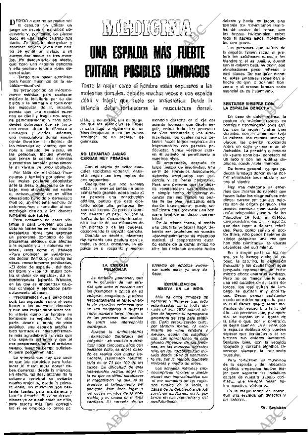 BLANCO Y NEGRO MADRID 29-03-1975 página 5