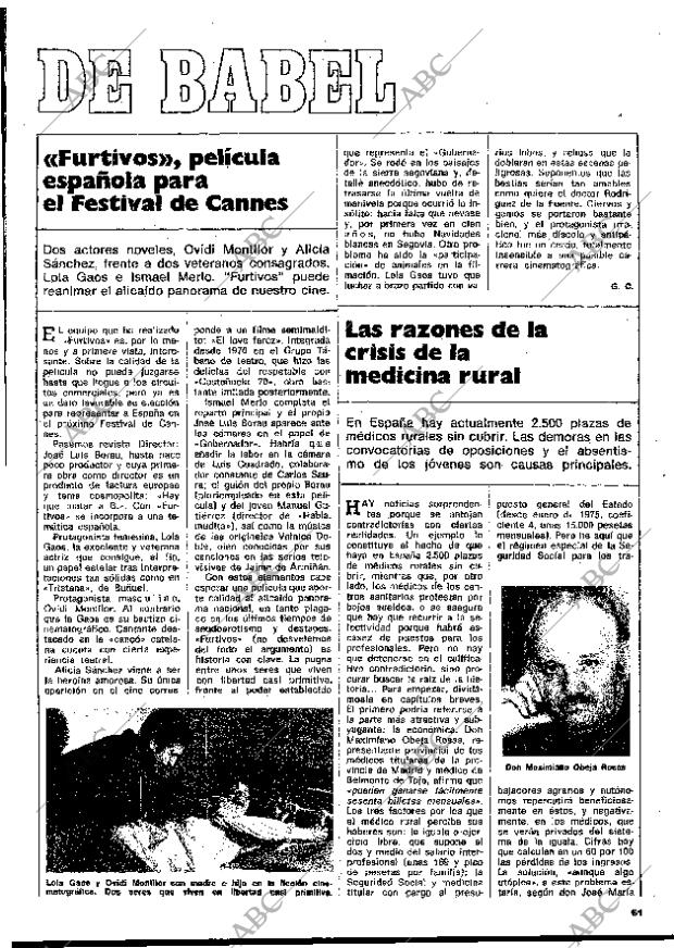 BLANCO Y NEGRO MADRID 29-03-1975 página 55