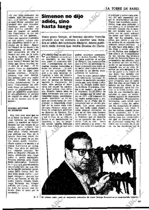 BLANCO Y NEGRO MADRID 29-03-1975 página 57