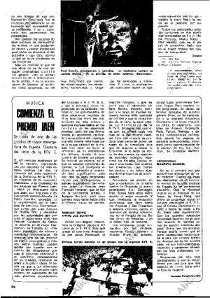 BLANCO Y NEGRO MADRID 29-03-1975 página 64