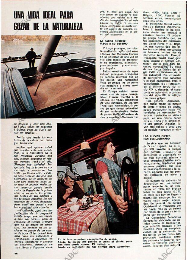 BLANCO Y NEGRO MADRID 29-03-1975 página 74