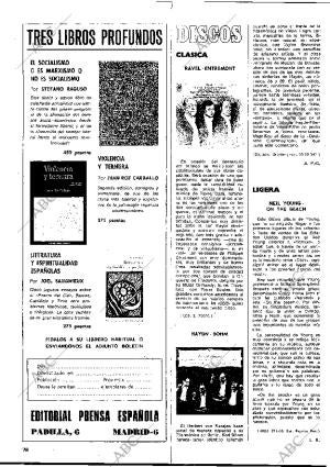BLANCO Y NEGRO MADRID 29-03-1975 página 78
