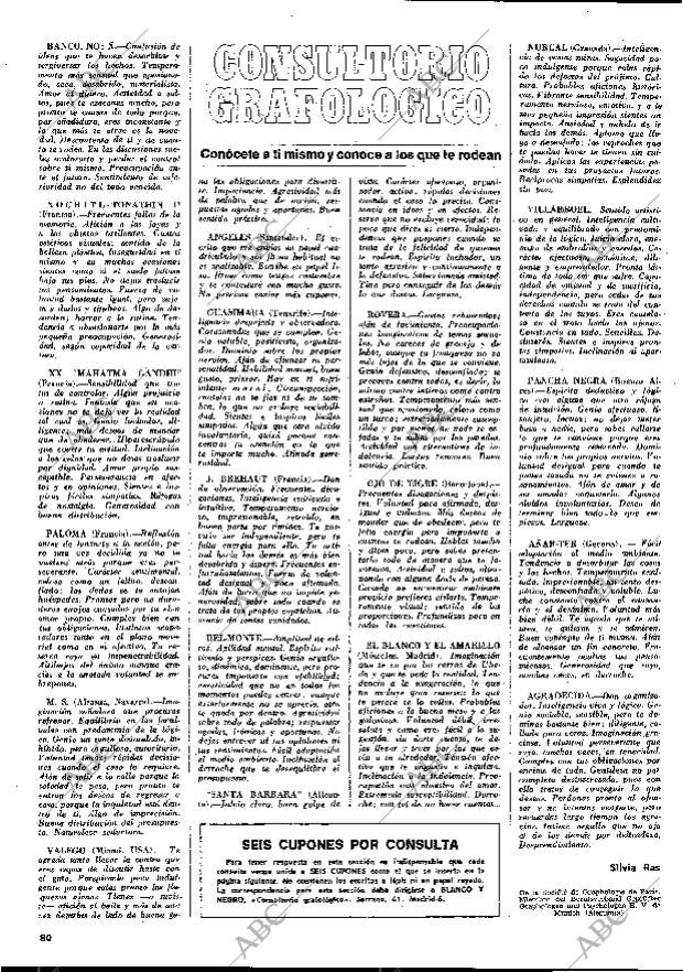 BLANCO Y NEGRO MADRID 29-03-1975 página 80