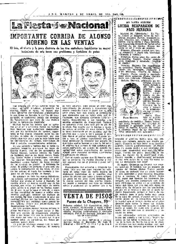 ABC MADRID 01-04-1975 página 103
