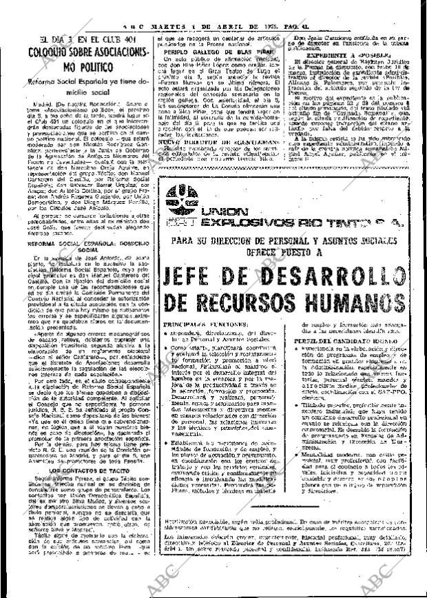 ABC MADRID 01-04-1975 página 39