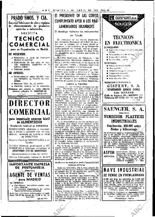 ABC MADRID 01-04-1975 página 40