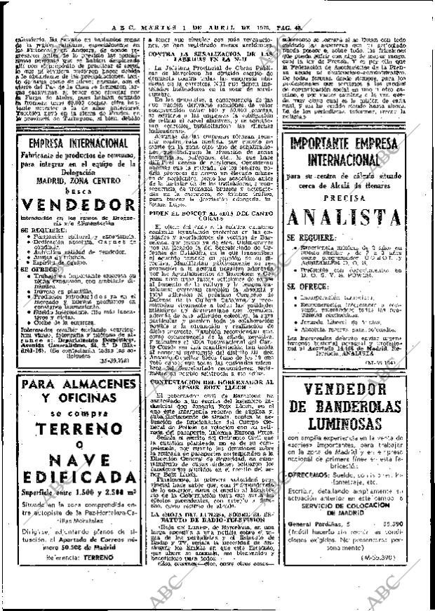 ABC MADRID 01-04-1975 página 46