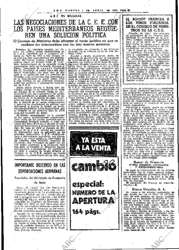 ABC MADRID 01-04-1975 página 65
