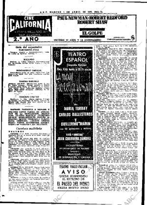ABC MADRID 01-04-1975 página 72