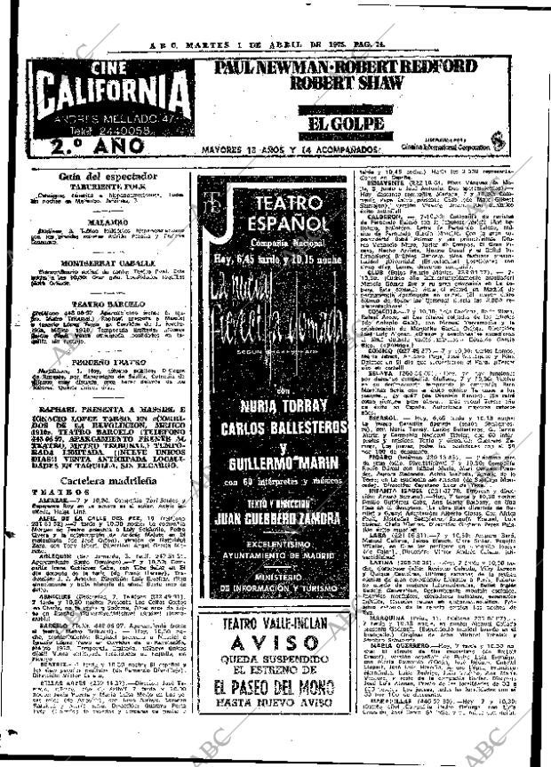 ABC MADRID 01-04-1975 página 72