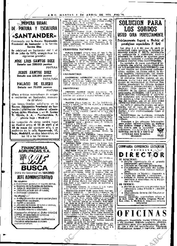ABC MADRID 01-04-1975 página 76