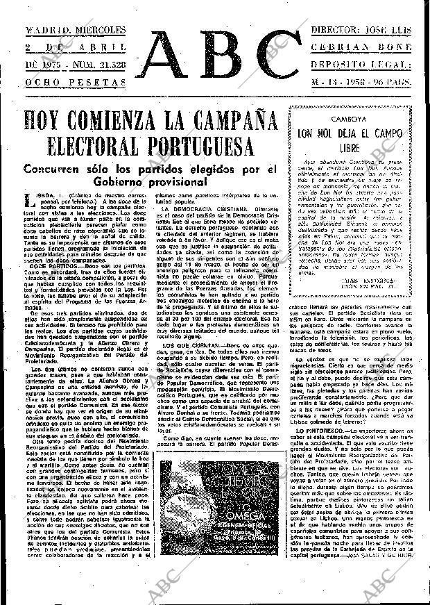 ABC MADRID 02-04-1975 página 19