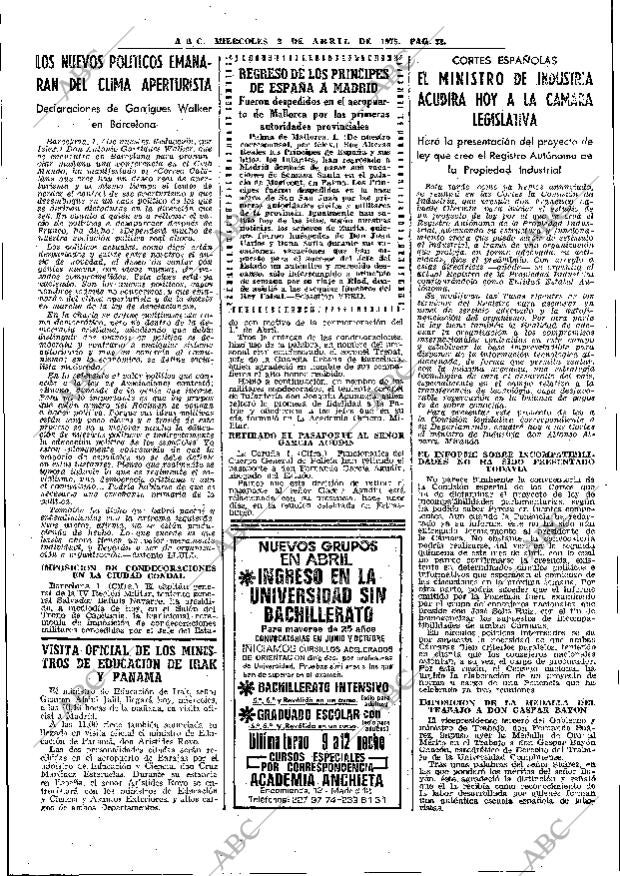 ABC MADRID 02-04-1975 página 33