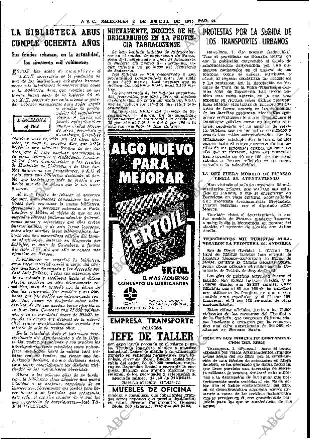 ABC MADRID 02-04-1975 página 36