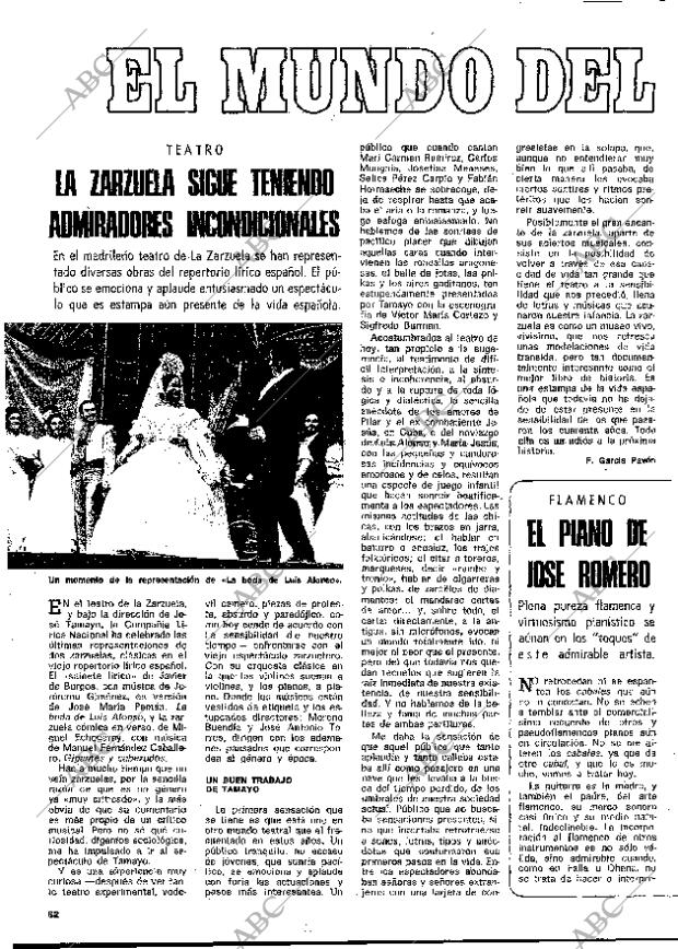 BLANCO Y NEGRO MADRID 05-04-1975 página 62