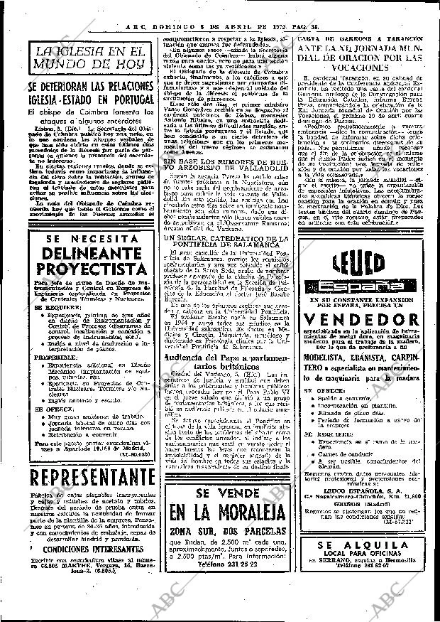 ABC MADRID 06-04-1975 página 38