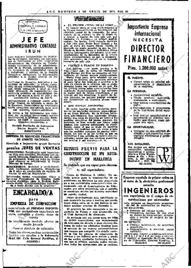 ABC MADRID 06-04-1975 página 64