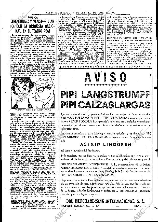 ABC MADRID 06-04-1975 página 77