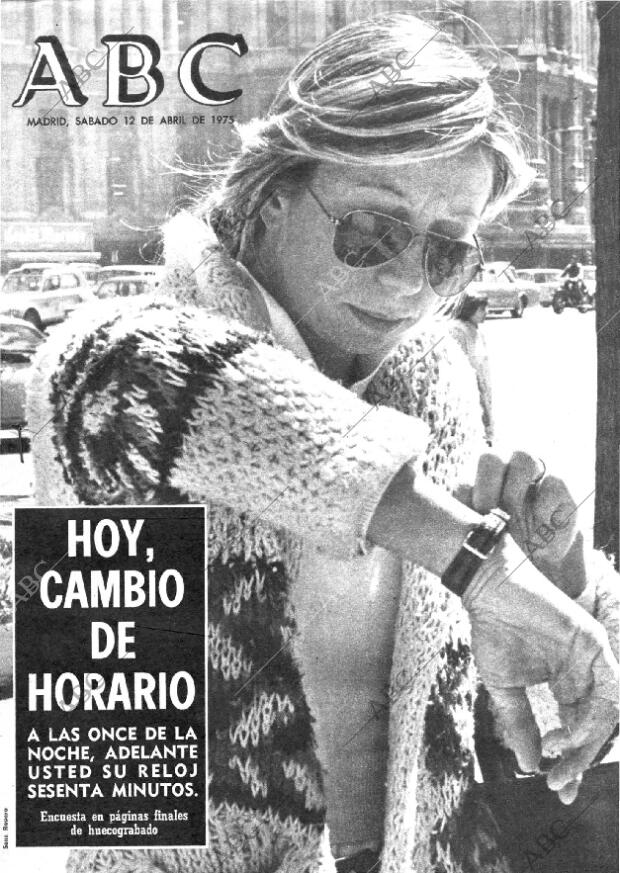 ABC MADRID 12-04-1975 página 1